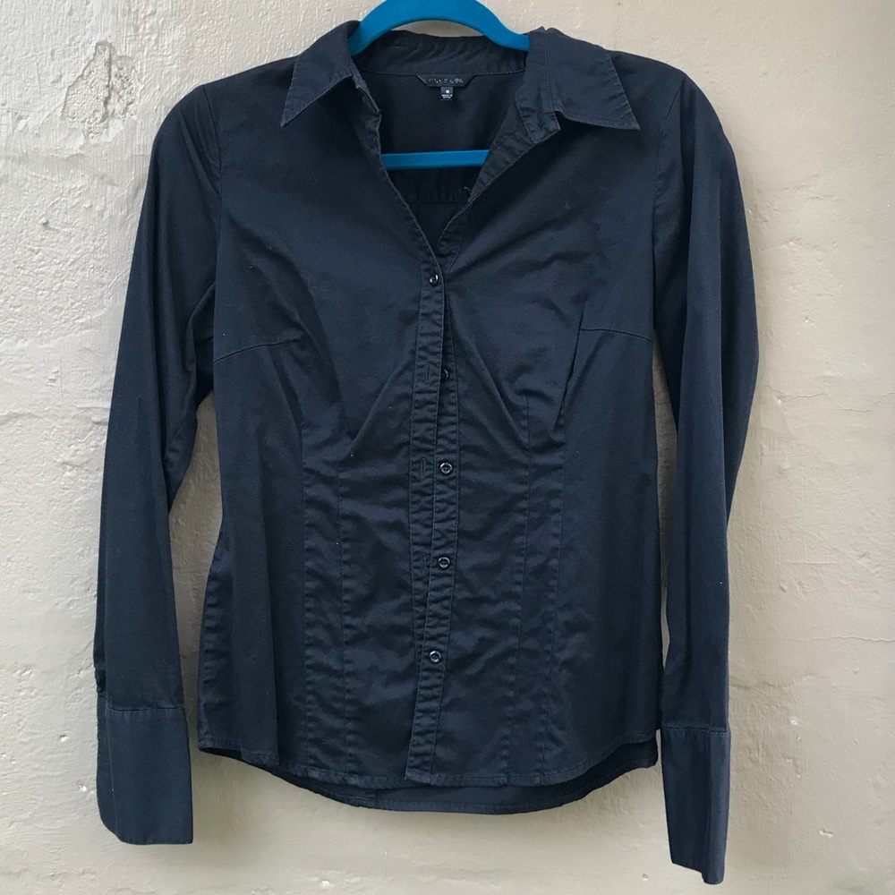 Black dress shirt
